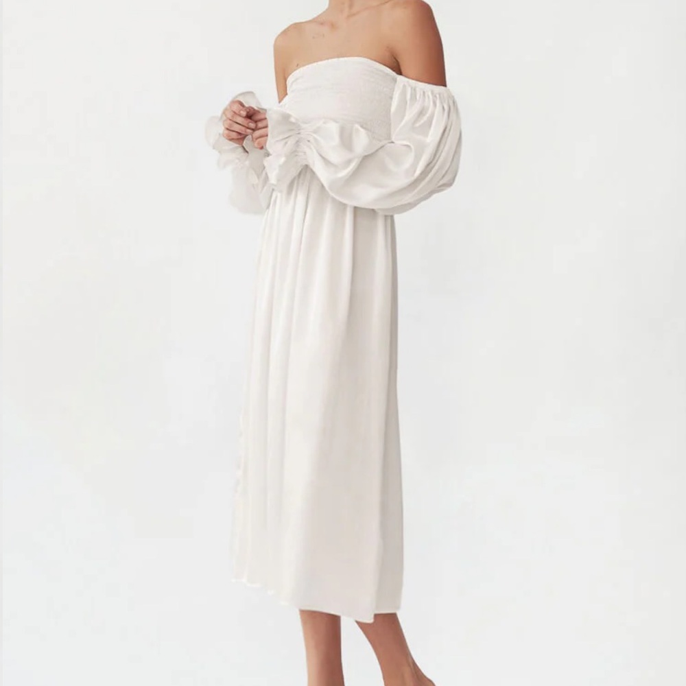 Daily Sleeper Atlantic 100% Silk Dress